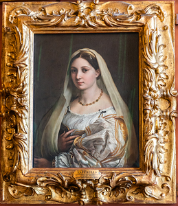 The vailed woman - La velata - by Raphael - Raffaello Sanzio 15