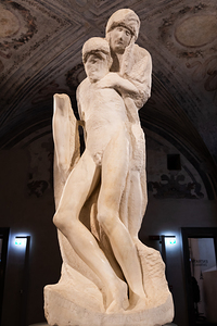 Rondanini Pietà 1564 the last marble sculpture by Michelangel