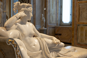 Rome Italy   Paolina Borghese Bonaparte as Venus Victrix by sc