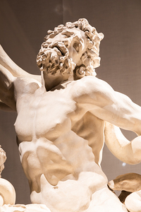 Statue of Laocoon and his sons famous ancient scultures - Prope