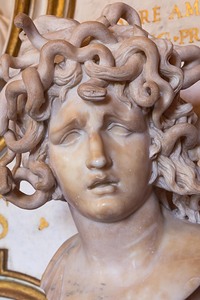 Bust of Medusa by Gian Lorenzo Bernini 1648 - marble