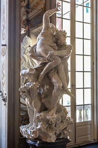 The rape of Proserpina by sculptor Schiaffino 1705