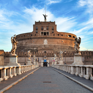 Castel SantAngelo Saint Angel Castle in Rome Roma Italy