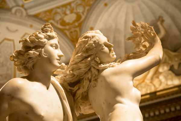 Gian Lorenzo Bernini masterpiece - Apollo e Dafne - dated 1625 - Rome - Italy by Paolo Modena