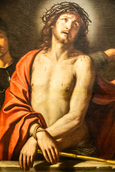 Ecce Homo by Guercino 1659. Jesus Christ prayer Catholic reli Print