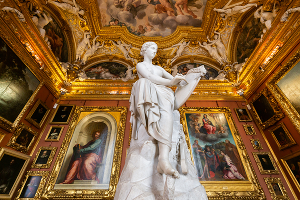 Florence Italy - Palazzo Pitti - Pitti Palace travel destinatio Print
