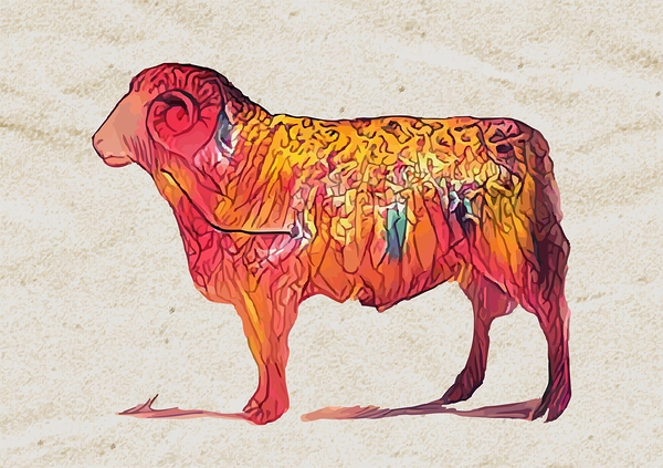 Ram Print