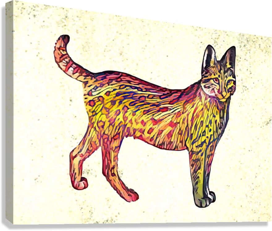 Serval Canvas Print