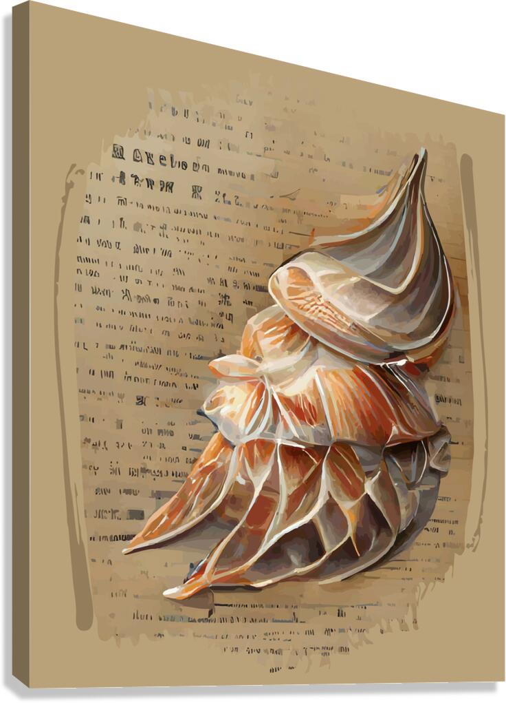 Seashell Canvas Print