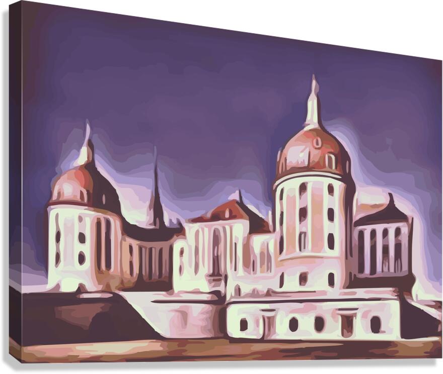 Moritz castle Canvas Print
