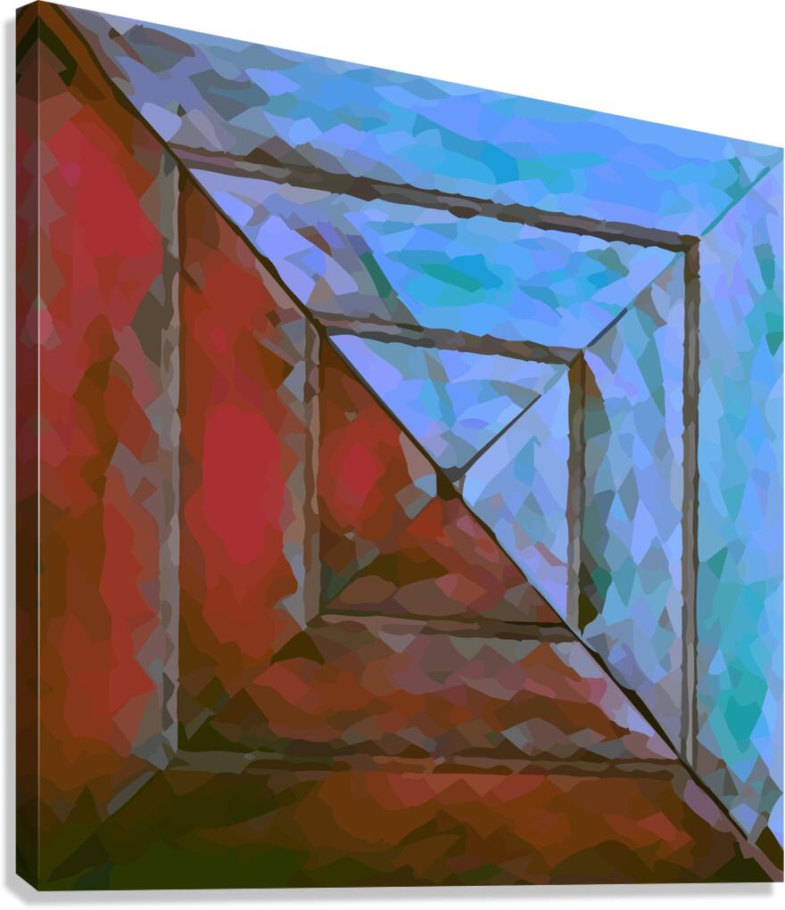 Abstract 14064 Canvas Print