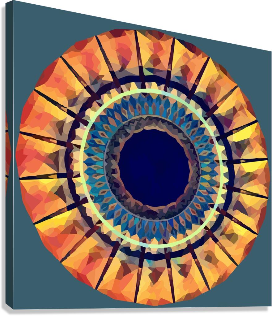 Abstract 14066 Canvas Print