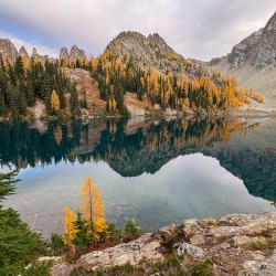 North Cascades Blue Lake Larches