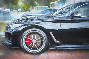2018 Black Infiniti Q60 3.0T Coupe X1 9
