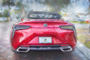 2021 Infrared Lexus LC500 Convertible X1 6