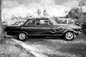 1962 Blue Chevy II Nova X100 5