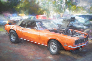 1968 Orange Chevrolet Camaro RS Dragster X15 10