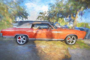 1972 Orange Monte Carlo Custom X100 10