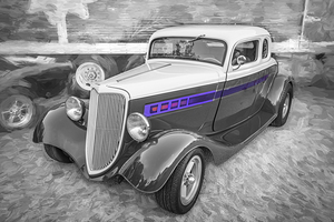1934 Ford Hot Rod 5 Window Coupe X1 3