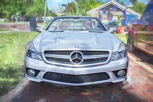 2009 Silver Mercedes Benz SL 550 Silver Arrow X1 10