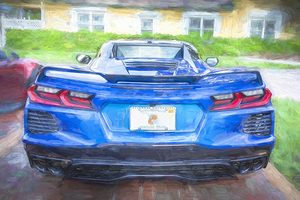 2024 Riptide Blue Corvette Stingray C8 X12 18