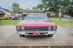 1969 Red Chevrolet El Camino SS 396 X109