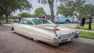 1959 Tan Cadillac Coupe Deville X122