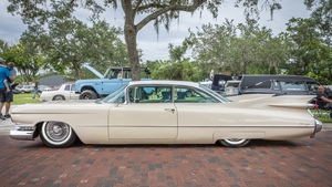 1959 Tan Cadillac Coupe Deville X113