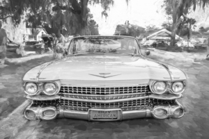 1959 Tan Cadillac Coupe Deville X126