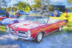 1966 Red Pontiac GTO X100