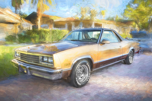 1987 Gold Chevrolet El Camino Conquista Edition X101