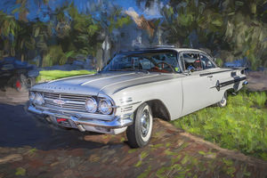 1960 White Chevrolet Impala SS X112
