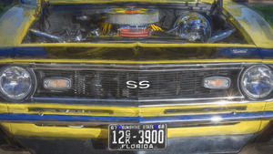 1968 Yellow Chevrolet Camaro Sports Coupe 327 X 2