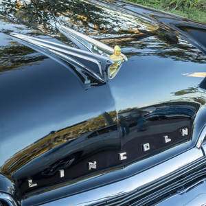 1956 Lincoln Premiere Convertible Hood Ornament X 3