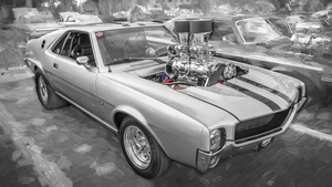 1968 Silver AMC AMX X 2