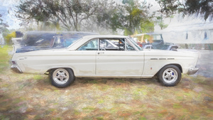 1965 White Mercury Comet Cyclone GT X 7