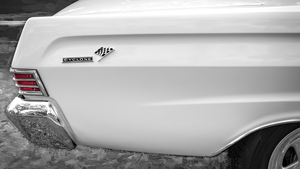 1965 White Mercury Comet Cyclone GT X 4