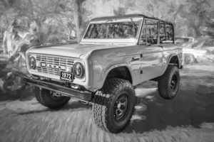 1972 Wind Blue Ford Bronco X1 3