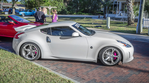 2017 White Nissan 370Z Coupe X 8