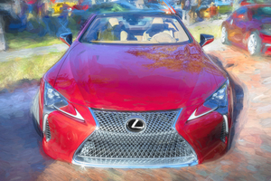 2023 Infrared Lexus LC500 Convertible X 4