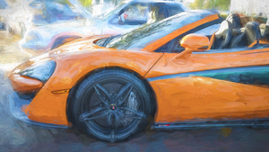 2017 Orange McLaren 570S Coupe  X 2