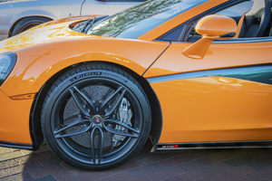 2017 Orange McLaren 570S Coupe  X 8