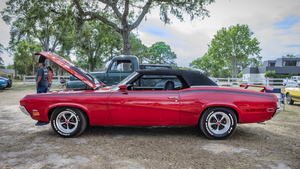 1970 Red Mercury Cougar 351 Eliminator X 1