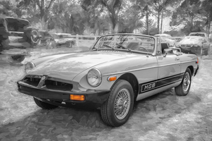 1978 Yellow MG MGB Convertible X 6
