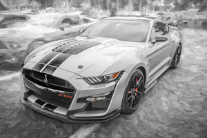  2020 Silver Ford Mustang Shelby GT500 X 1