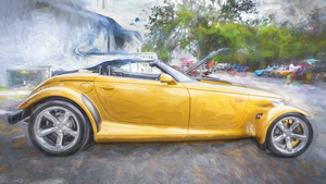 2002 Gold Chrysler Prowler Roadster X 2
