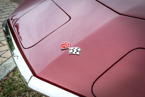 1970 Red C3 Corvette LT1 Convertible X 4