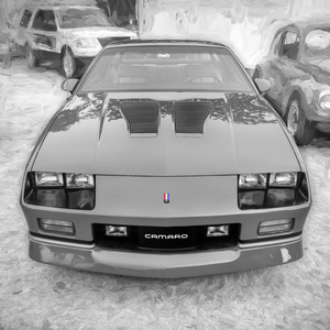 1988 Red Chevrolet Camaro IROC-Z X 7