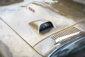 1968 Gold Pontiac Firebird 400 X 18