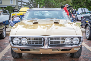 1968 Gold Pontiac Firebird 400 X 9